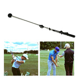 Maxbell Golf Swing Trainer Position Grip Extendable Gesture Tools Black