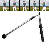 Maxbell Golf Swing Trainer Position Grip Extendable Gesture Tools Black