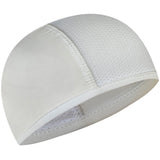 Maxbell Mens Cycling Caps Cycling Running Hat Helmet Lining Cooling Skull Caps White