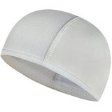 Maxbell Mens Cycling Caps Cycling Running Hat Helmet Lining Cooling Skull Caps White