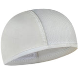 Maxbell Mens Cycling Caps Cycling Running Hat Helmet Lining Cooling Skull Caps White