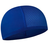 Maxbell Mens Cycling Caps Cycling Running Hat Helmet Lining Cooling Skull Caps Blue
