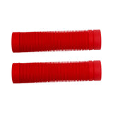 Maxbell 2x Bicycle Handlebar Grips Rubber MTB Bike Handle Grips for Road BMX Red