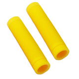 Maxbell 2x Bicycle Handlebar Grips Rubber MTB Bike Handle Grips for Road BMX Yellow