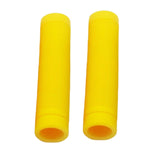 Maxbell 2x Bicycle Handlebar Grips Rubber MTB Bike Handle Grips for Road BMX Yellow