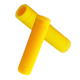 Maxbell 2x Bicycle Handlebar Grips Rubber MTB Bike Handle Grips for Road BMX Yellow