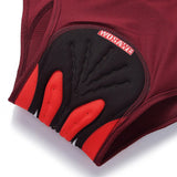 Maxbell MTB Bike Underwear Briefs Undershorts Men Padded Cycling Short Deep Red XL