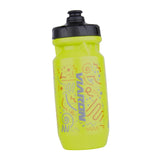 Maxbell Bike Water Bottle Bicycle Sports Kettle Durable for Running Gym Traveling Yellow