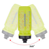 Maxbell Bike Water Bottle Bicycle Sports Kettle Durable for Running Gym Traveling Yellow