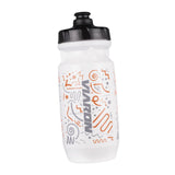 Maxbell Bike Water Bottle Bicycle Sports Kettle Durable for Running Gym Traveling White