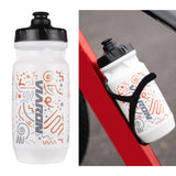 Maxbell Bike Water Bottle Bicycle Sports Kettle Durable for Running Gym Traveling White