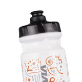 Maxbell Bike Water Bottle Bicycle Sports Kettle Durable for Running Gym Traveling White