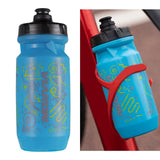 Maxbell Bike Water Bottle Bicycle Sports Kettle Durable for Running Gym Traveling Blue