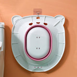 Maxbell Collapsible Sitz Bath Toilet Seat for Soothes Cleanse Vagina Anal Home Use Pink