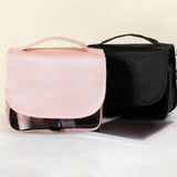 Maxbell Hanging Toiletries Case Makeup Pouch Waterproof for Men Women Multi Function Pink