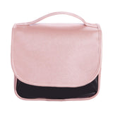 Maxbell Hanging Toiletries Case Makeup Pouch Waterproof for Men Women Multi Function Pink