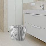 Maxbell Collapsible Laundry Basket Foldable Storage Container Organizer for Bathroom S Gray