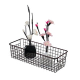 Maxbell Wire Metal Basket Iron Holder Multipurpose for Bedroom Bathroom Cabinet