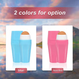 Maxbell Mini Oil Absorbing Volcanic Face Roller Facial Oil Removing for Office Blue