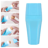 Maxbell Mini Oil Absorbing Volcanic Face Roller Facial Oil Removing for Office Blue