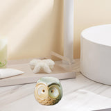 Maxbell Ceramic Owl Essential Oil Burner Tealight Holder Diffuser Furnace Wax Warmer Small White