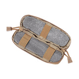 Maxbell Molle Pouch Holder Training Belt Bag Multi Tools Knife Bag Mud 20x6cm
