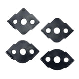 Maxbell 4x Router Corner Radius Jig Routing Rounded Corners Router Bit Templates Black