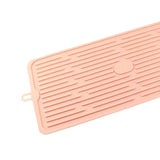 Maxbell Foldable Sink Protector 17.3x7.8inch Dishwasher Safe Non Slip for Kitchen Pink