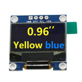Maxbell 0.96" OLED Display Module SSD1315 Iic i2C 4Pins Yellow Blue