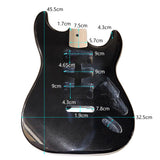 Maxbell Guitar Barrel Guitar Accessory Fender ST Replacement DIY Guitar Part E