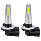 Maxbell 2 Pieces LED Lamp Bulbs Plug and Play Mini DC 12V Fits for Car Spare Parts 881