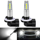 Maxbell 2 Pieces LED Lamp Bulbs Plug and Play Mini DC 12V Fits for Car Spare Parts 881