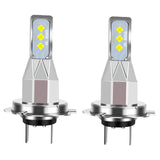 Maxbell 2 Pieces LED Lamp Bulbs Plug and Play Mini DC 12V Fits for Car Spare Parts H7