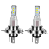 Maxbell 2 Pieces LED Lamp Bulbs Plug and Play Mini DC 12V Fits for Car Spare Parts H4