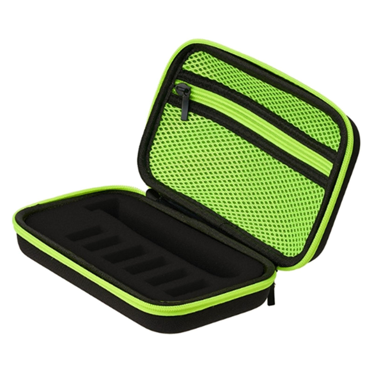 Maxbell Shaver Storage Box with Soft Lining for Philips Norelco QP2520/72 Green Net Bag