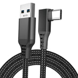 Maxbell Link Cable Fast Charge 90 Degree for Quest 2 VR Headset Black 5m 16ft