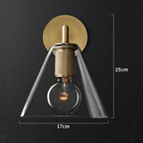 Maxbell Nordic Glass Ball Wall Lamp Sconce Gold Wall Lights Fixtures for Staircase A