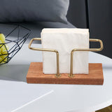 Maxbell Tissue Box Cover Vertical Storage Toothpick Box for Home Commercial Bathroom Geometric Style