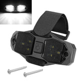 Maxbell White Roll Bar Mount LED Dome Light 6Pcs LED W/ Switch for ATV Truck Boat