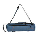 Maxbell Flute Case Lightweight Flute Accessories Portable Wear Resistant Dark Blue