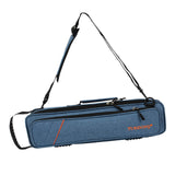 Maxbell Flute Case Lightweight Flute Accessories Portable Wear Resistant Dark Blue