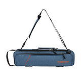 Maxbell Flute Case Lightweight Flute Accessories Portable Wear Resistant Dark Blue