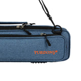 Maxbell Flute Case Lightweight Flute Accessories Portable Wear Resistant Dark Blue