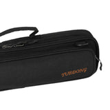 Maxbell Flute Case Lightweight Flute Accessories Portable Wear Resistant Black