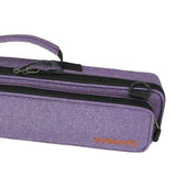 Maxbell Flute Case Lightweight Flute Accessories Portable Wear Resistant Purple