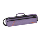 Maxbell Flute Case Lightweight Flute Accessories Portable Wear Resistant Purple