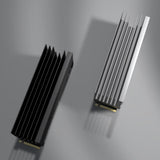 Maxbell Heat Sink Heatsink with Silicone Pad Cooling Cooler Radiator for M.2 2280 Black