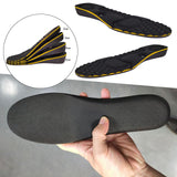 Maxbell 2 Pieces Universal Magnetic Massage Insoles Foot Relieve Pressure 4cm Height