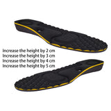 Maxbell 2 Pieces Universal Magnetic Massage Insoles Foot Relieve Pressure 2cm Height