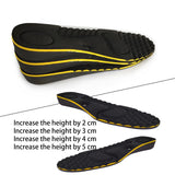 Maxbell 2 Pieces Universal Magnetic Massage Insoles Foot Relieve Pressure 2cm Height